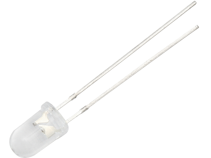 LED Diode - 5mm - Transparant rood - Per stuk LED Diode - 5mm - Transparant rood - Per stuk